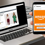 **Image Prompt:** A split-screen image. On the left, a person is designing a product with graphic design software on a computer, symbolizing the "Private Label" Amazon FBA model. On the right, a person is excitedly scanning clearance items at a discount store with a mobile phone, symbolizing "Retail Arbitrage." Text overlay: "Amazon FBA: Which Path is Right for You?"